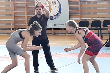 Тихвинские спортсменки на первенстве СЗФО