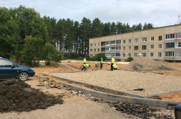 Благоустройство Тихвина