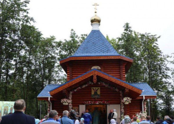 Строительство Храма-часовни Святого апостола Андрея Первозванного