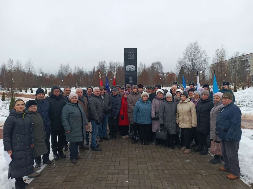 В Тихвине почтили память ликвидаторов чернобыльской аварии